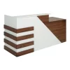 Bàn quầy lễ tân hiện đại 2m -QLTDK04