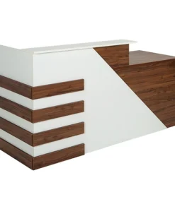 Bàn quầy lễ tân hiện đại 2m -QLTDK04