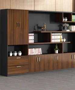Tủ đựng tài liệu phòng giám đốc 3m2 - TTLDK02