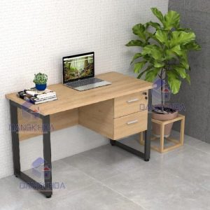 Bàn làm việc chân sắt hộc treo – BLVDK32