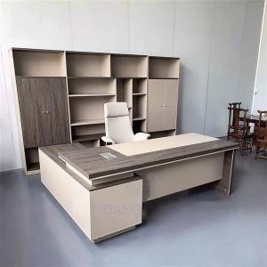 Bàn lãnh đạo 1m8 kèm tủ phụ – BGDDK77